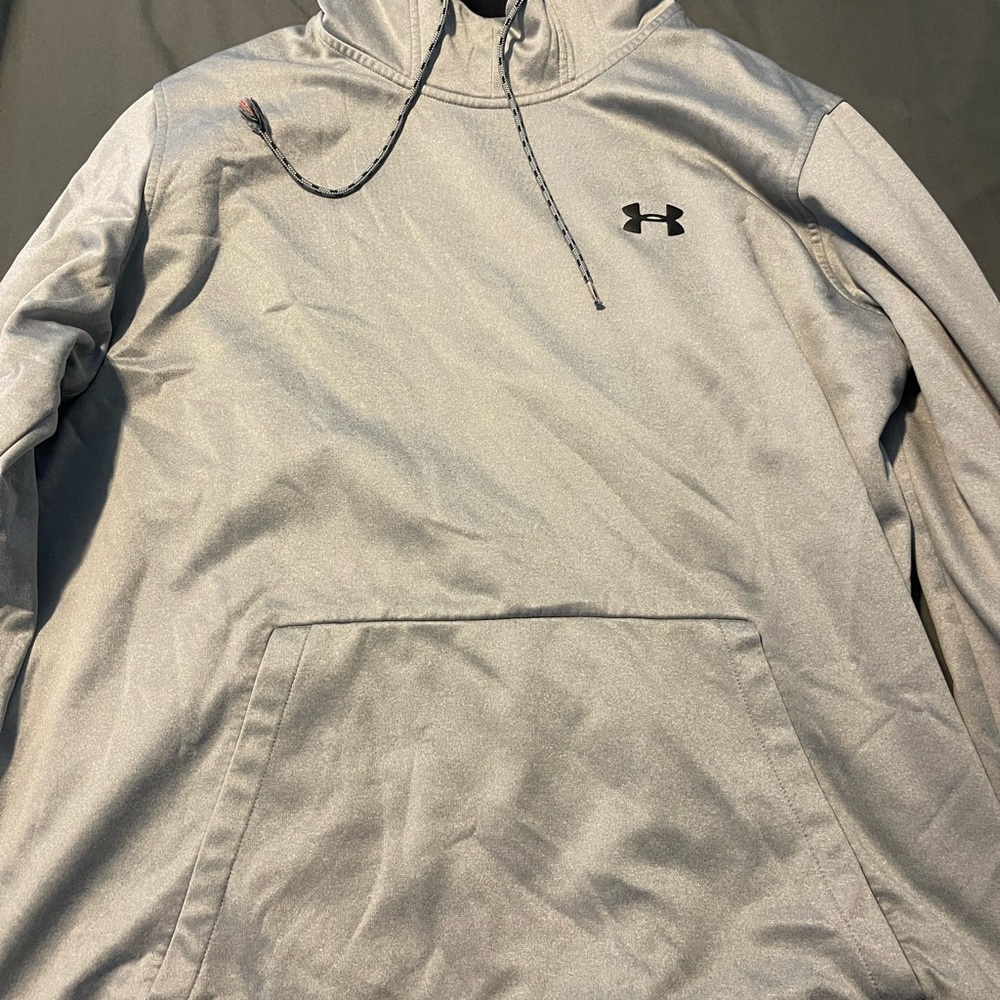 Silver XXL Under Armour Hoodie